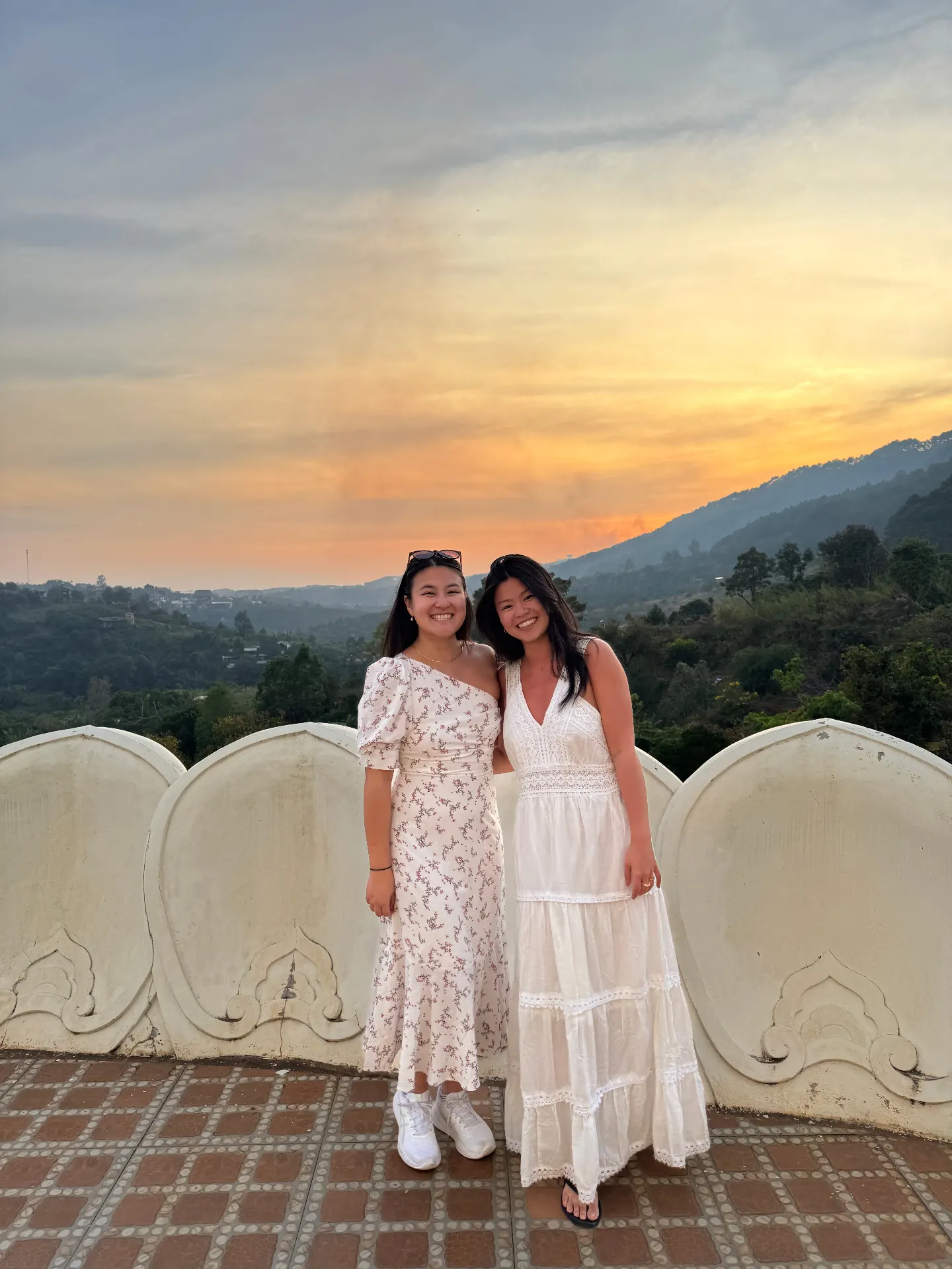Winnie and Cecilia in Vietnam